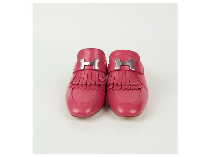 Hermès Mule Tuileries Rosa - vista 3