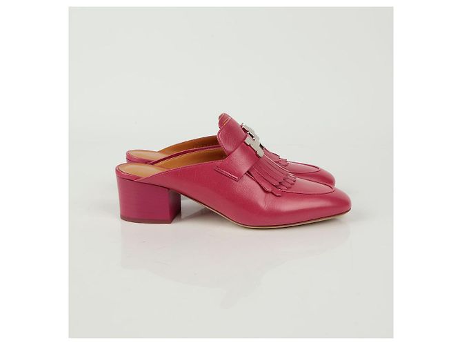 Hermès Mule Tuileries Rosa - vista 6