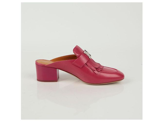 Hermès Mule Tuileries Rosa - vista 8