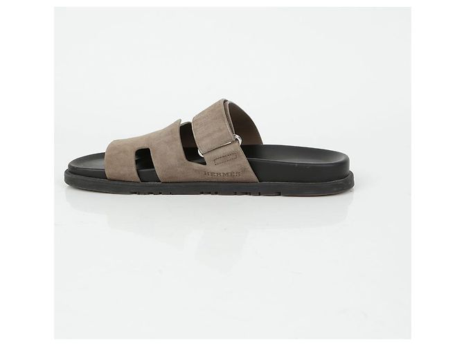 Hermès Taglia dei sandali SiFre Marrone - vista 6