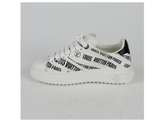 Louis Vuitton Größe der Timeout Sneakers Weiß - Ansicht 4