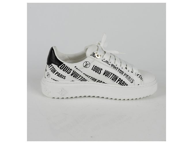 Louis Vuitton Größe der Timeout Sneakers Weiß - Ansicht 6