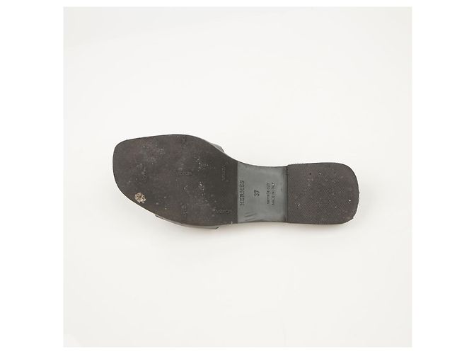Hermès Mule Slippers Größe Schwarz - Ansicht 11