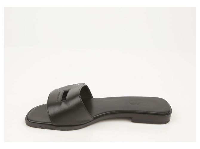 Hermès Mule Slippers Größe Schwarz - Ansicht 5