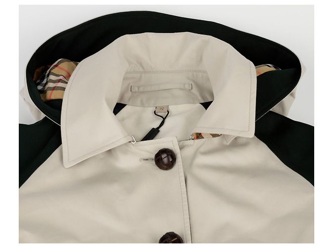 Burberry Abrigo con capucha desmontable Tamaño Verde - vista 4
