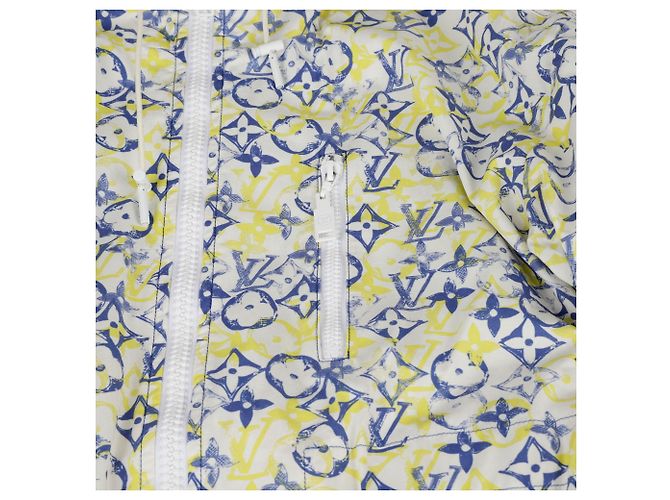 Louis Vuitton Giacca a vento lunga con cappuccio Taglia Multicolore - vista 5