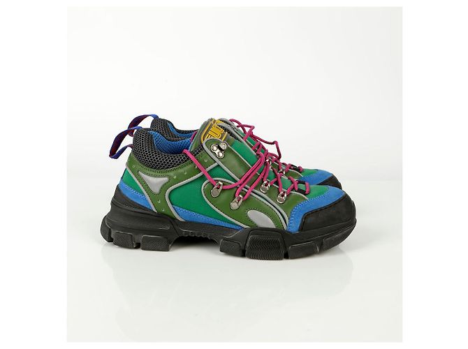 Gucci Baskets Flaxy Taille Bleu - vue 5