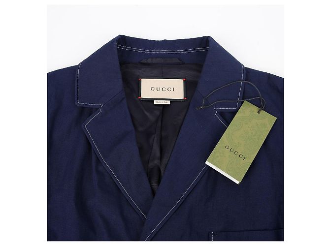 Gucci Stitch Jacke Größe Blau - Ansicht 3
