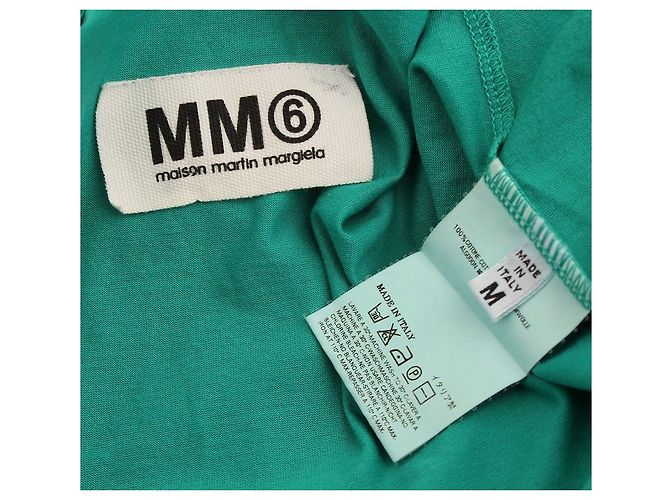 Maison Martin Margiela Grünes ärmelloses Oberteil - Ansicht 5