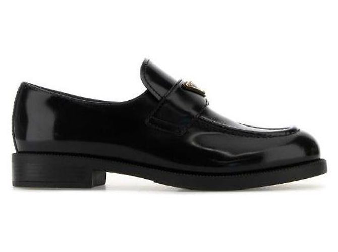 Prada Mocassini in pelle spazzolata - vista 4