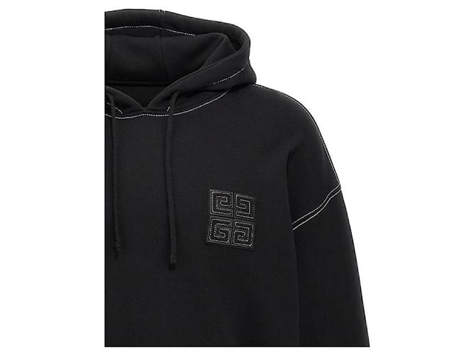 Givenchy Baumwoll-Hoodie Schwarz - Ansicht 6