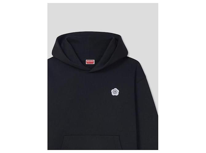 Kenzo Blumen-Hoodie Schwarz - Ansicht 6