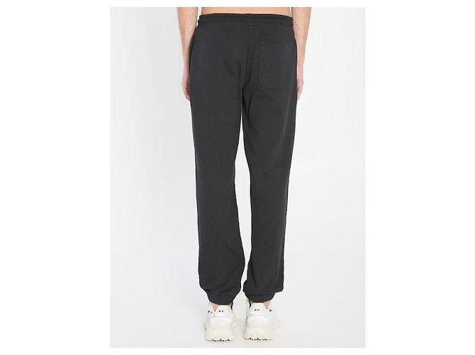 Moncler Baumwoll-Sweatpants mit Logo-Patch Schwarz - Ansicht 7