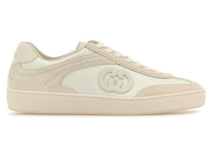 Gucci Sneakers in camoscio - vista 4