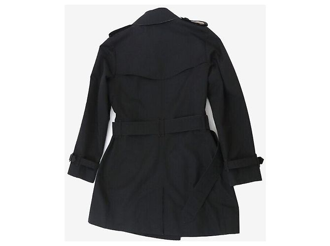Burberry Doppelter Trenchcoat Schwarz Größe - Ansicht 2