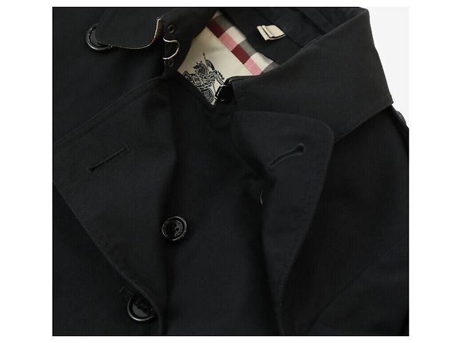Burberry Doppelter Trenchcoat Schwarz Größe - Ansicht 4