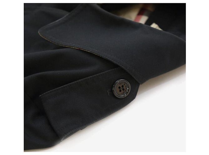 Burberry Doppelter Trenchcoat Schwarz Größe - Ansicht 5