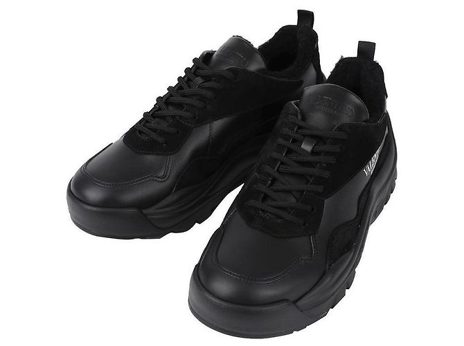 Valentino Zapatillas negras para hombre Negro - vista 3