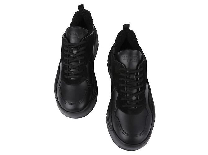 Valentino Zapatillas negras para hombre Negro - vista 4
