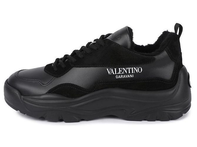 Valentino Zapatillas negras para hombre Negro - vista 6