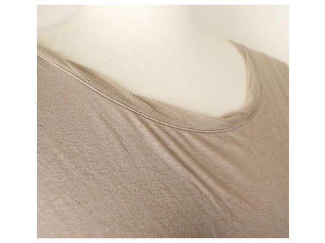Marni Top de algodón fruncido beige Roja - vista 5