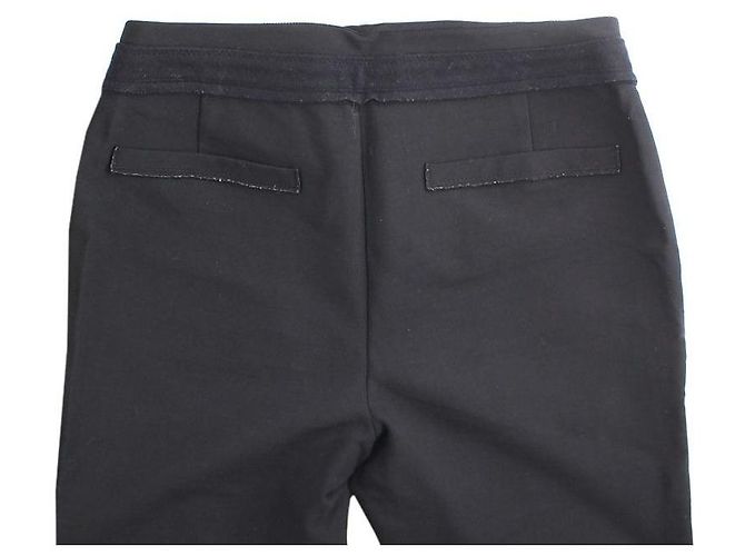 Lanvin Collection Black Wool Blend Slim Pants - view 5