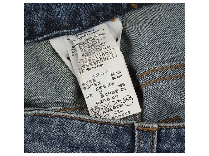 Dolce & Gabbana Pantalones de denim azul lavado dañado Audrey - vista 5