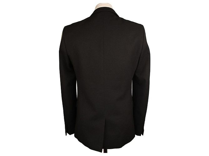 Zadig & Voltaire Giacca nera in lana da uomo Nero - vista 4