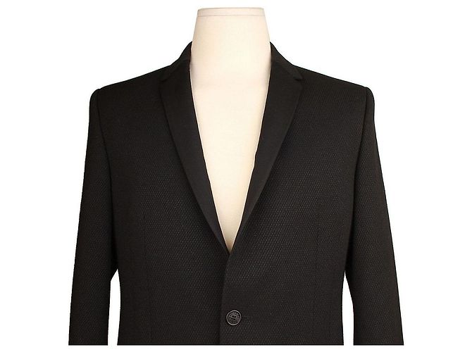 Zadig & Voltaire Giacca nera in lana da uomo Nero - vista 6