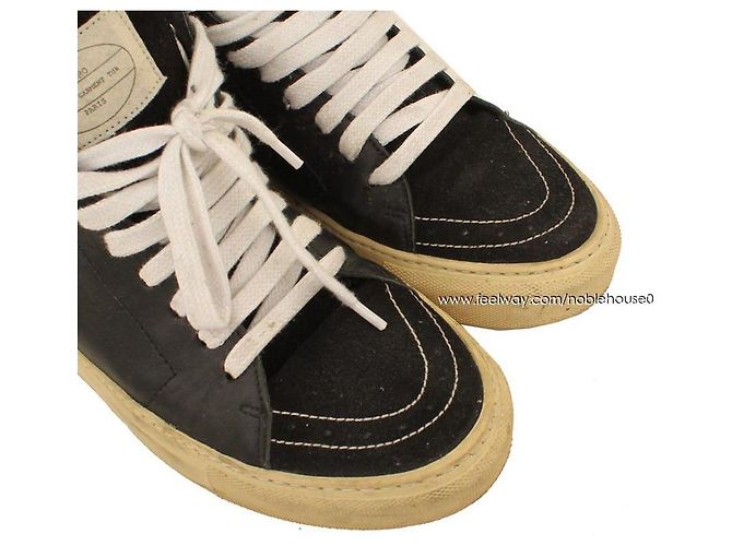 Sandro Sneakers neri alti da uomo Nero - vista 6