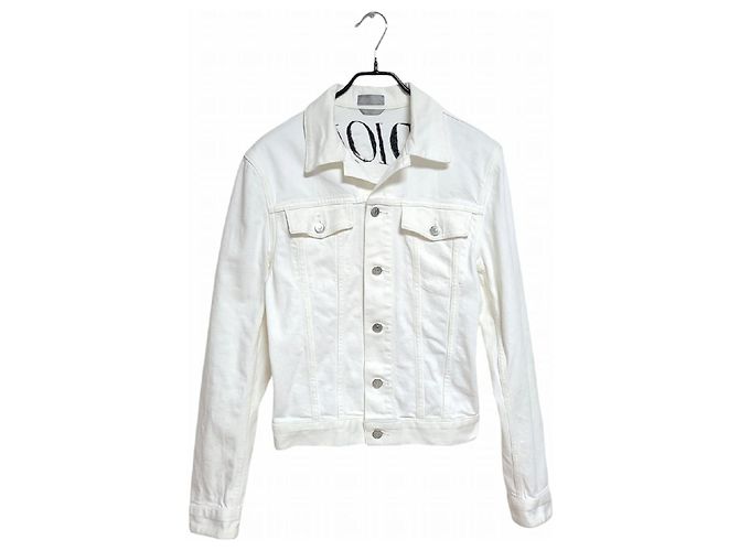 Dior Completo in denim Alex Foxston, parte superiore e parte inferiore Bianco - vista 2