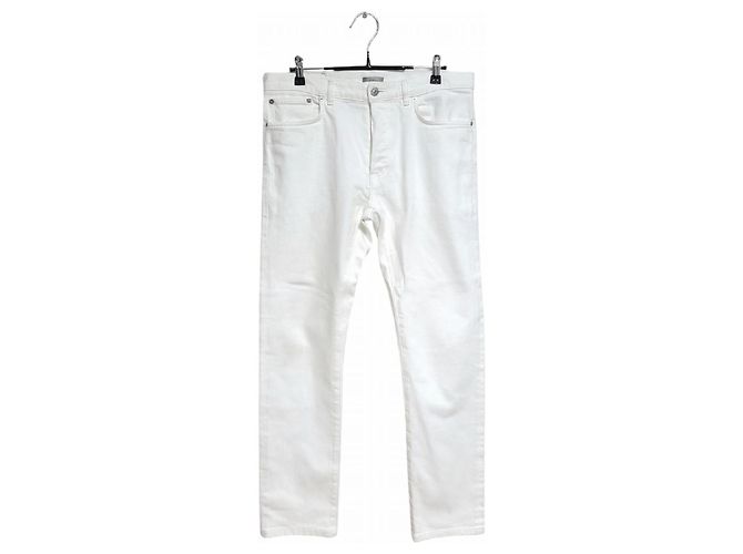 Dior Completo in denim Alex Foxston, parte superiore e parte inferiore Bianco - vista 4