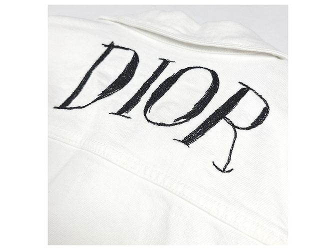 Dior Completo in denim Alex Foxston, parte superiore e parte inferiore Bianco - vista 6