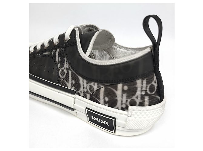 Dior Sneakers basse oblique nere Nero - vista 4
