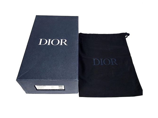 Dior Sneakers basse oblique nere Nero - vista 8