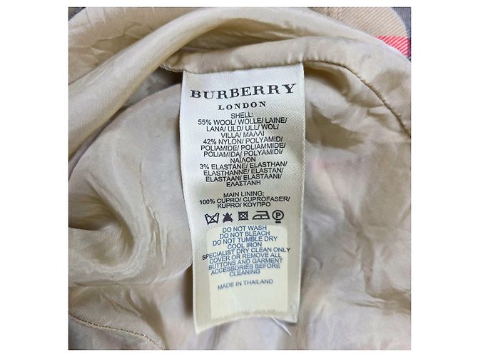 Burberry Abito a maniche corte Novacheck di Londra Marrone - vista 5