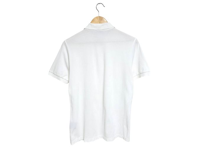 Dior Polo mit kurzen Ärmeln und CD-Logo Weiß - Ansicht 2