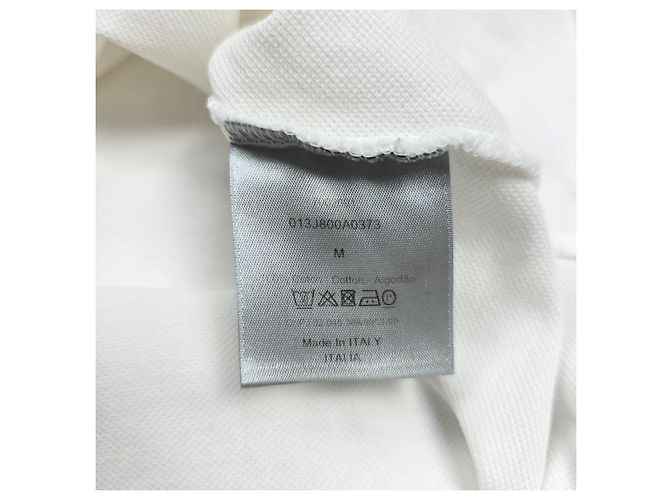 Dior Polo mit kurzen Ärmeln und CD-Logo Weiß - Ansicht 5