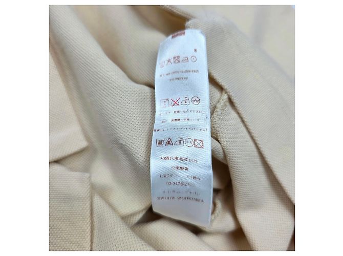 Louis Vuitton Damen Polo-Shirt mit kurzen Ärmeln Damier LV Braun - Ansicht 7