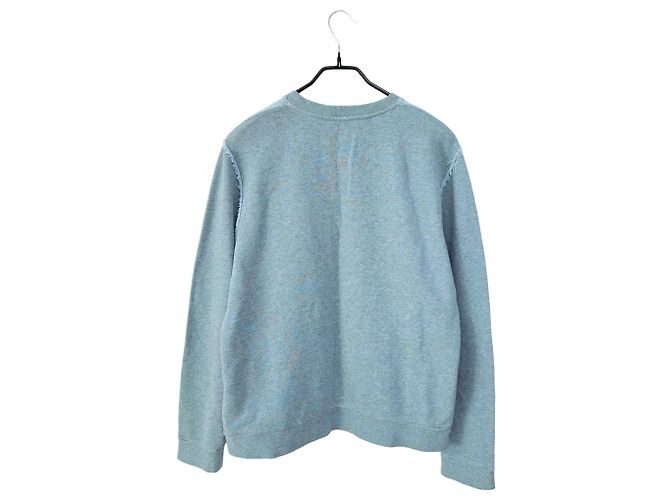 Loewe Anagram Inside Out Sweatshirt Blue - view 2