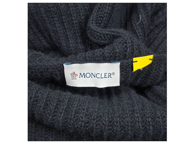 Moncler Palm Angels Seaclystar Rollkragenstrick Schwarz - Ansicht 4