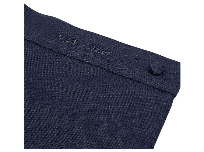 Thom Browne Pantalones de Lana para Mujeres Azul - vista 3