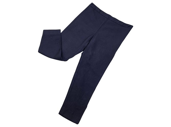 Thom Browne Pantalones de Lana para Mujeres Azul - vista 7