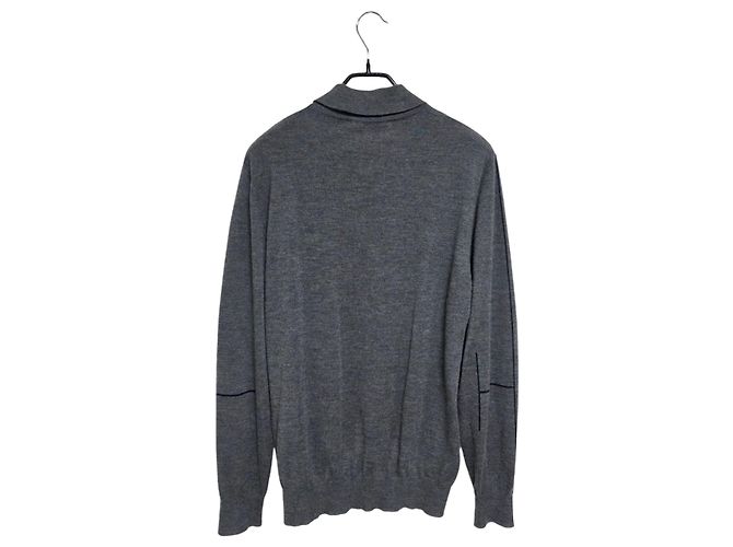 Hermès Suéter com gola de cashmere Logo Marrom - vista 2