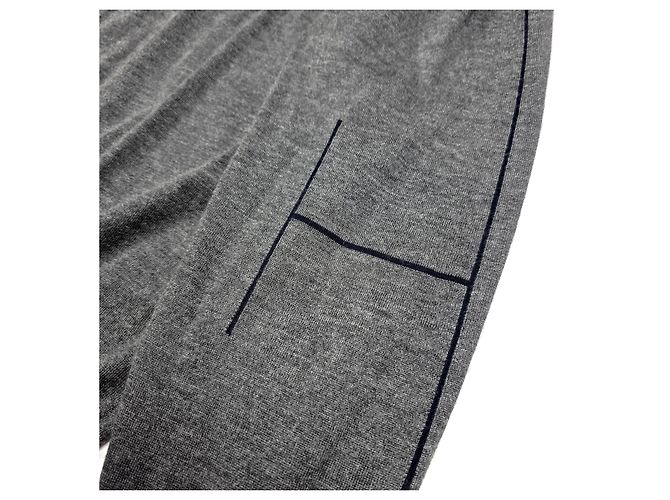 Hermès Suéter com gola de cashmere Logo Marrom - vista 3