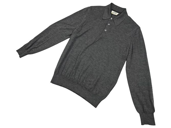 Hermès Suéter com gola de cashmere Logo Marrom - vista 4