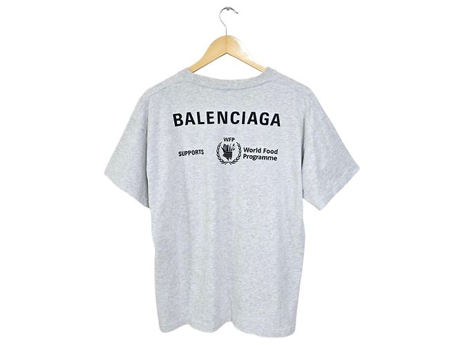 Balenciaga WFP T-Shirt mit kurzen Ärmeln Braun - Ansicht 2