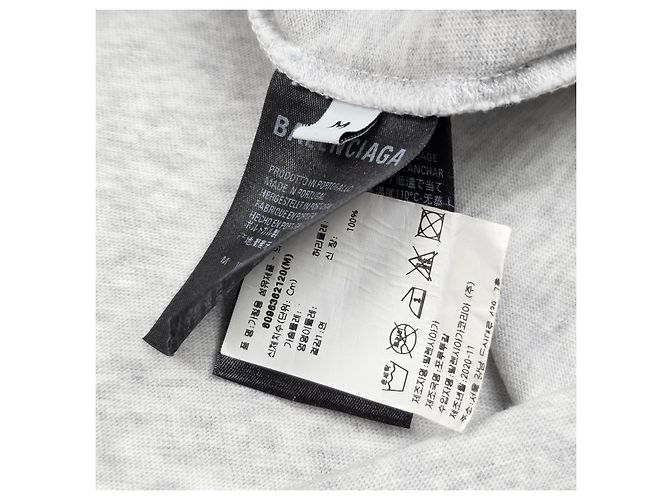 Balenciaga WFP T-Shirt mit kurzen Ärmeln Braun - Ansicht 7