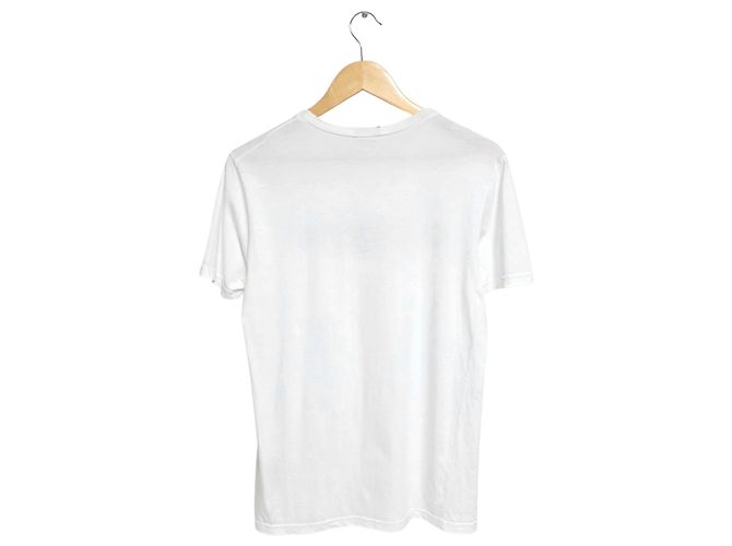Dior New Wave Kurzarm-T-Shirt Weiß - Ansicht 2