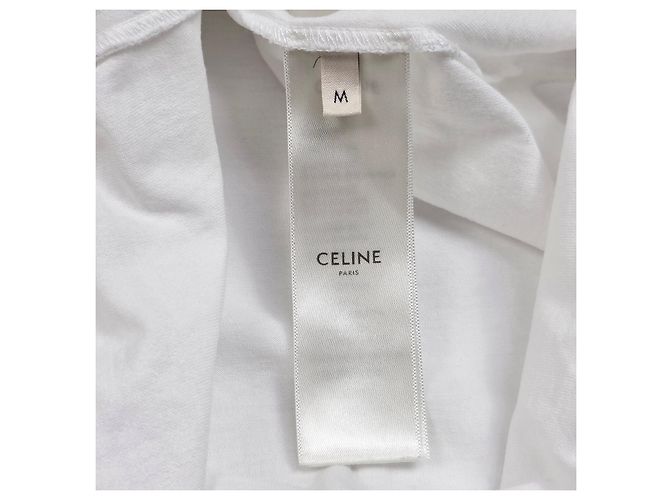 Céline Camiseta de manga corta para mujer Blanco - vista 5